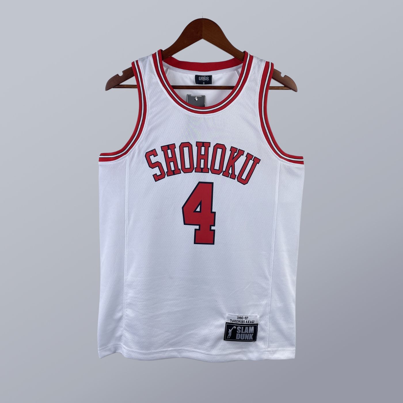 Takenori Akagi - Shohoku Jersey - Slam Dunk 1996/97 Blanca