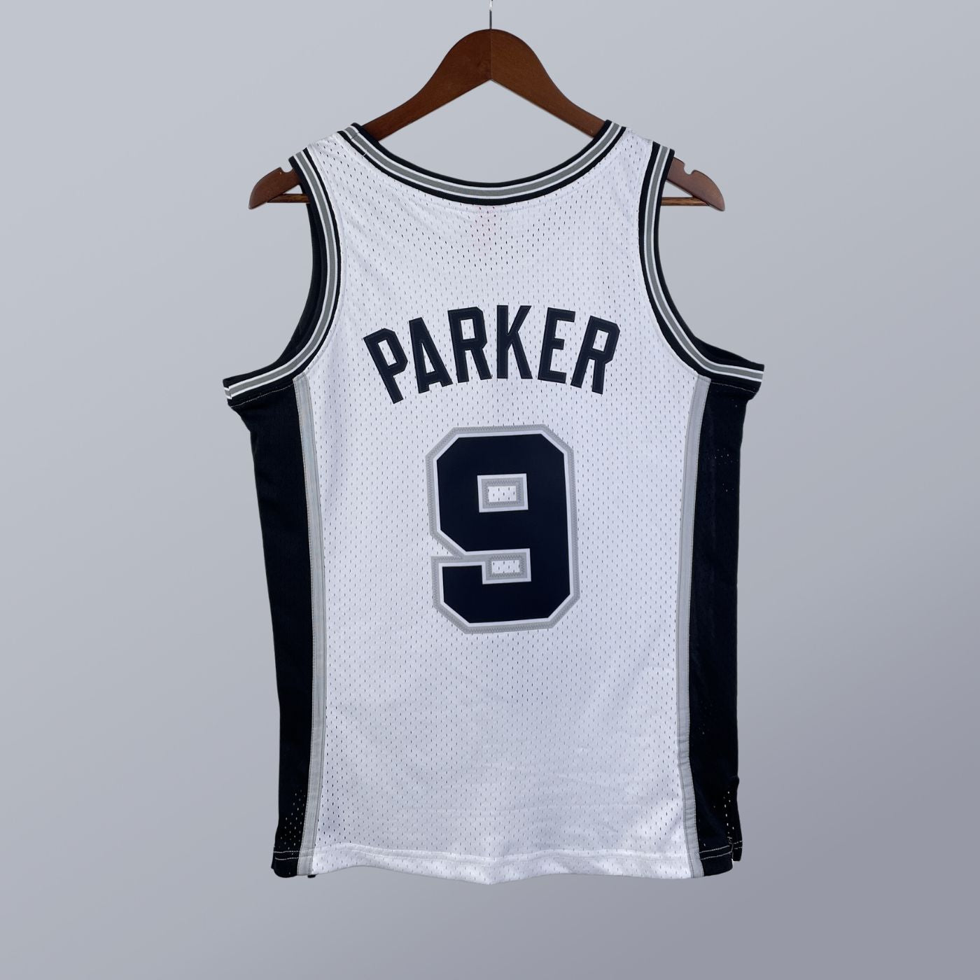 Tony Parker - Spurs Jersey - Hardwood Classics 2002/03 Swingman Blanca