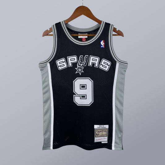 Tony Parker - Spurs Jersey - Hardwood Classics 2002/03 Swingman Negra