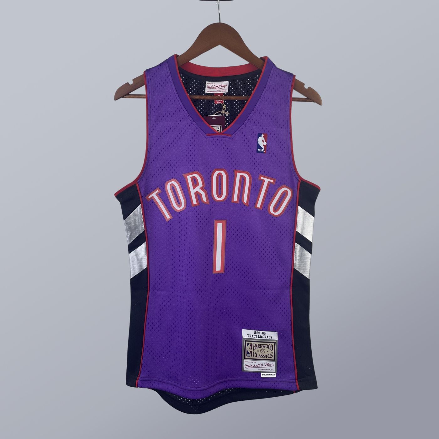 Tracy McGrady - Raptors Jersey - Hardwood Classics 1999/00 Swingman Morada