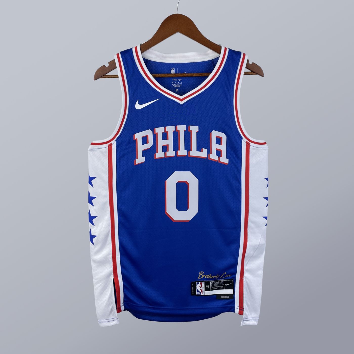 Tyrese Maxey - Seven Sixers Jersey - Icon Edition Swingman 2023/24
