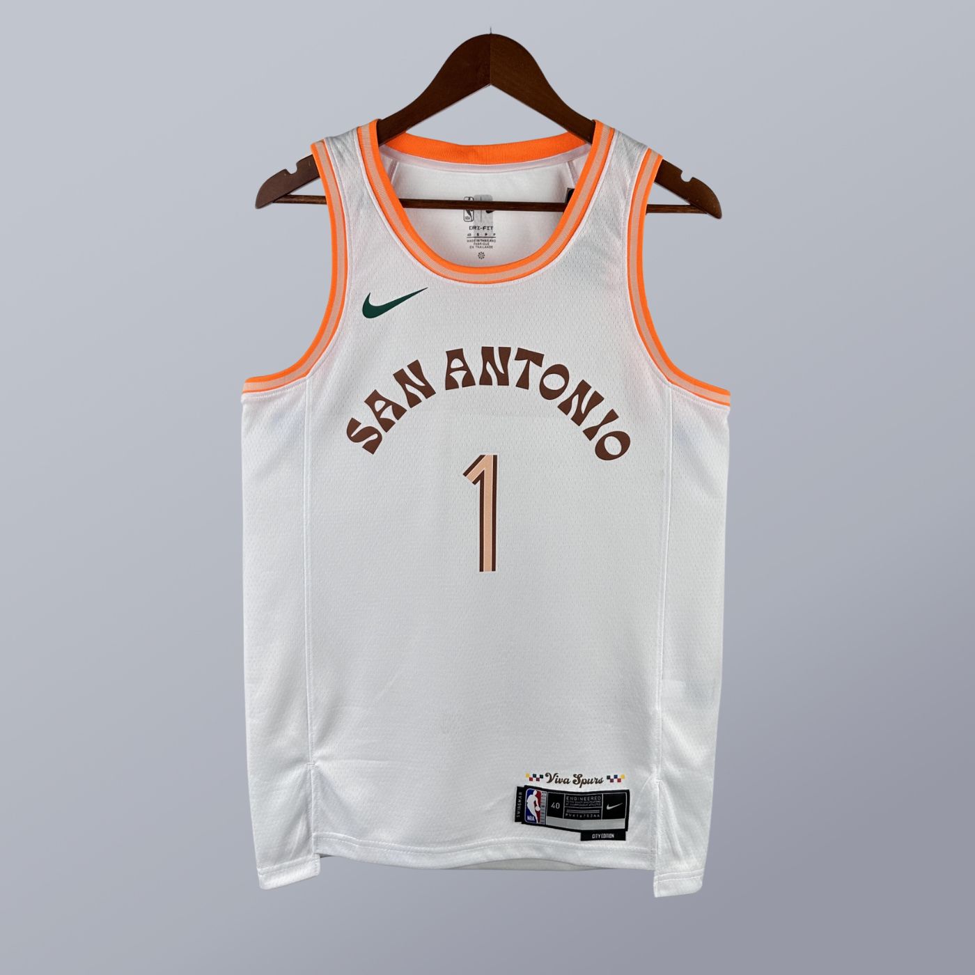 Victor Wembanyama – Spurs Jersey – City Edition Swingman 2023/24
