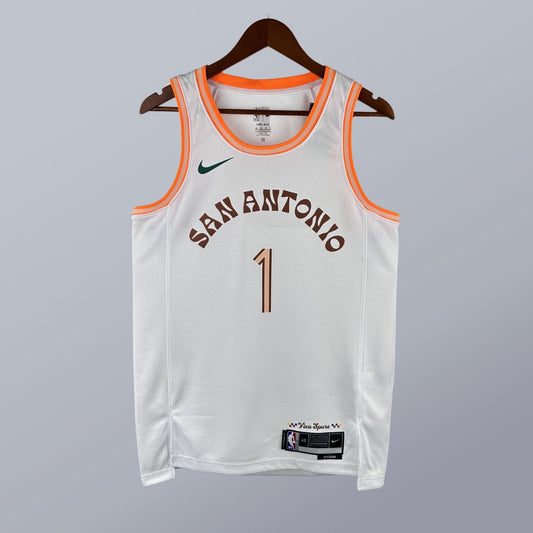Victor Wembanyama – Spurs Jersey – City Edition Swingman 2023/24