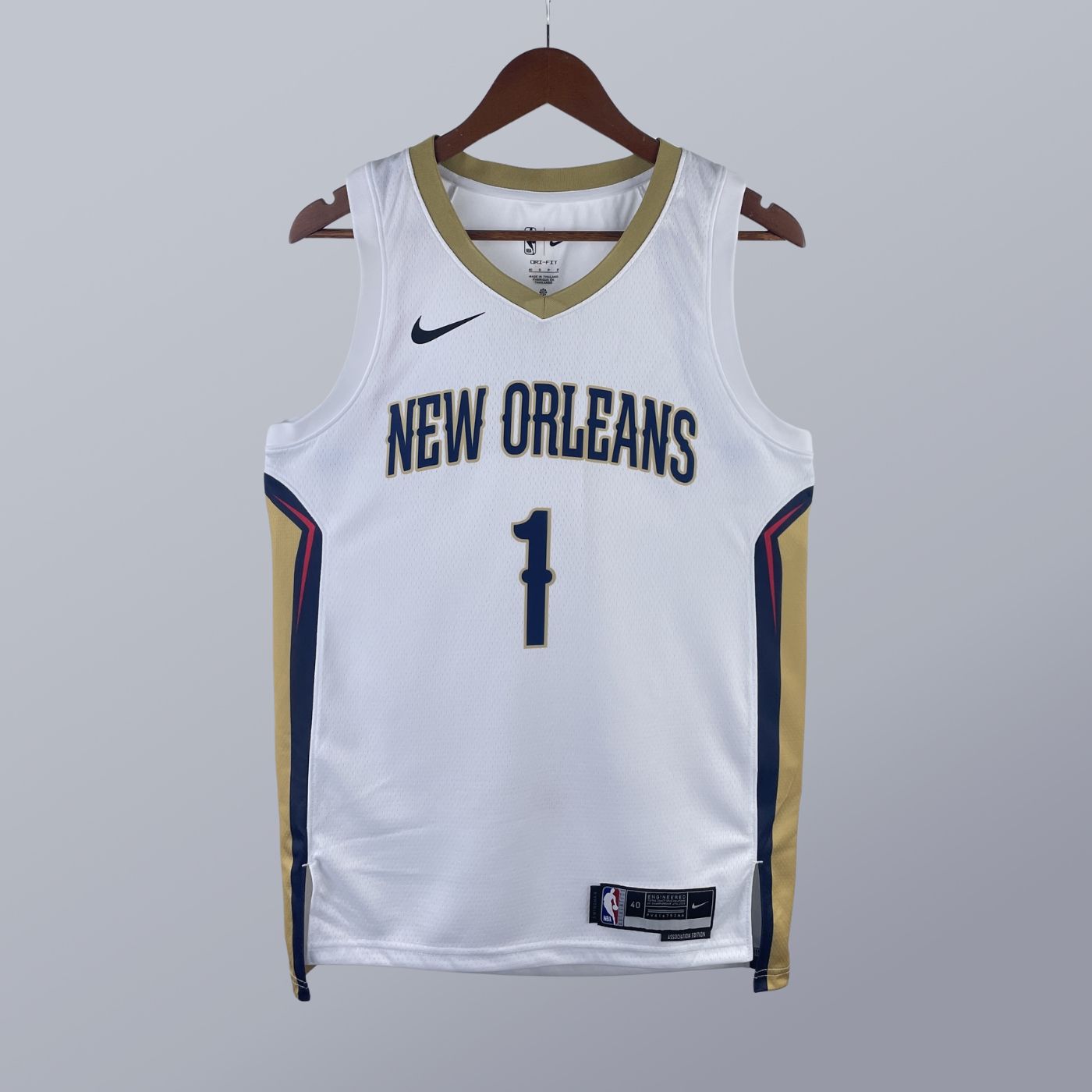 Zion Williamson – Pelicans Jersey – Association Edition Swingman 2023/24