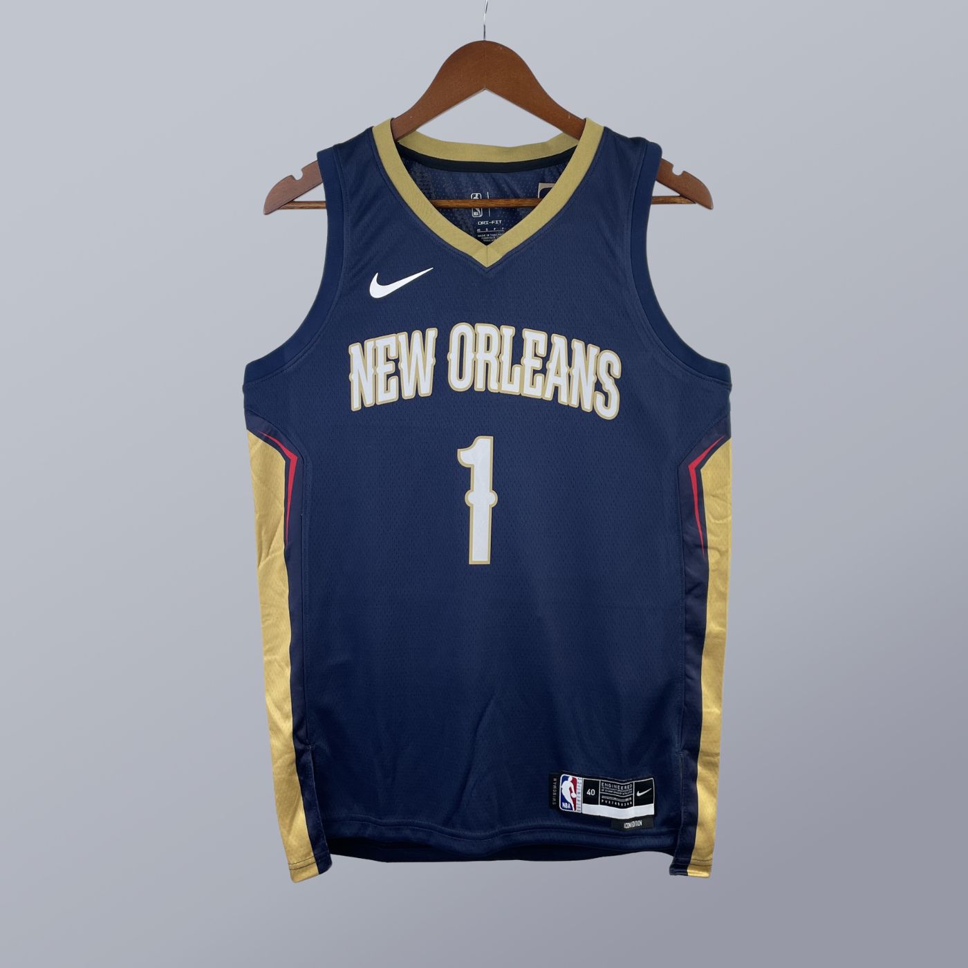 Zion Williamson – Pelicans Jersey – Icon Edition Swingman 2023/24