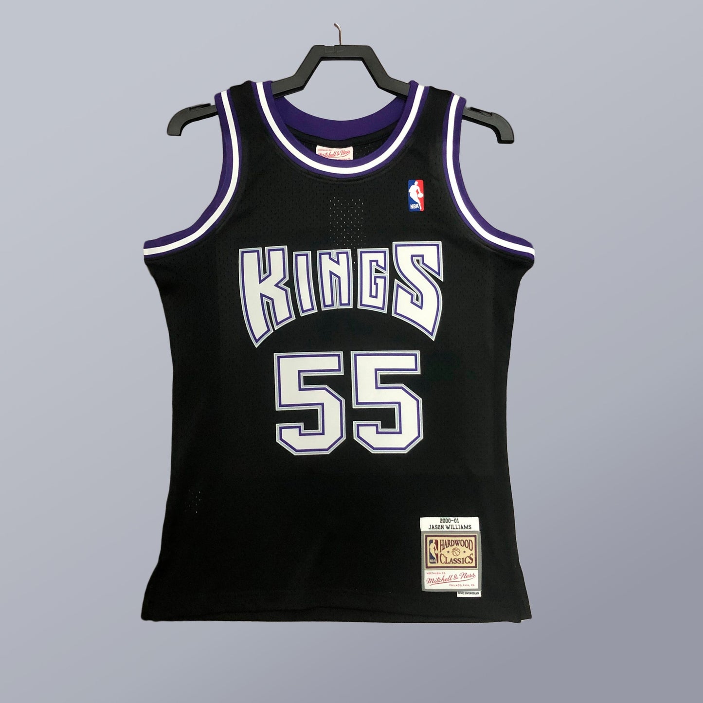 Jason Williams - Kings Jersey - Hardwood Classics 2000/01 Swingman Negra