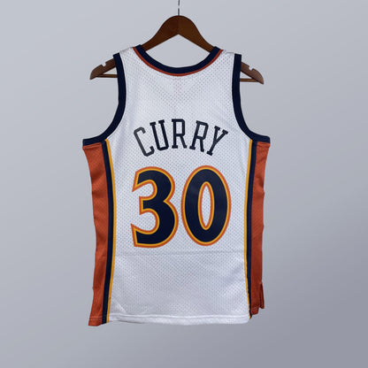 Stephen Curry - Warriors Jersey - Hardwood Classics 2009/10 Swingman Blanca