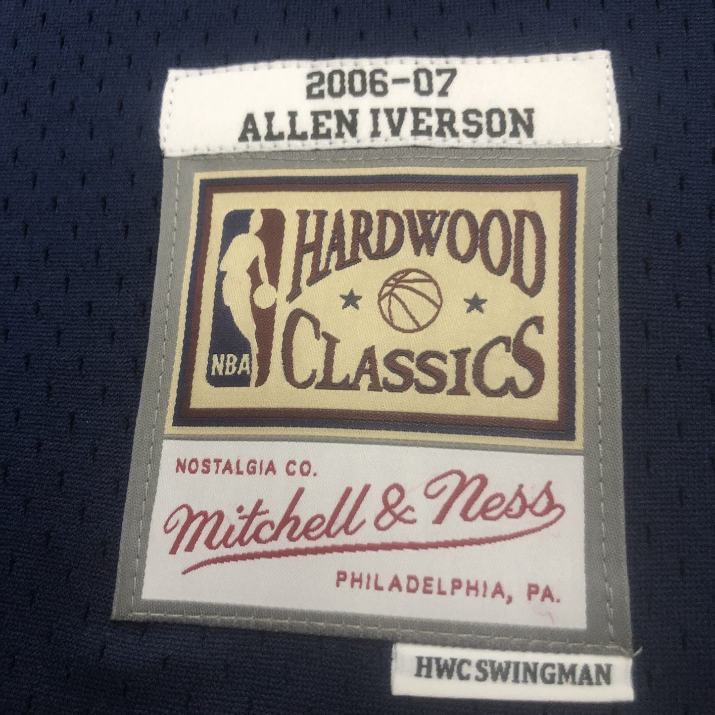 Allen Iverson - Nuggets Jersey - Hardwood Classics 2006/07 Swingman Azul