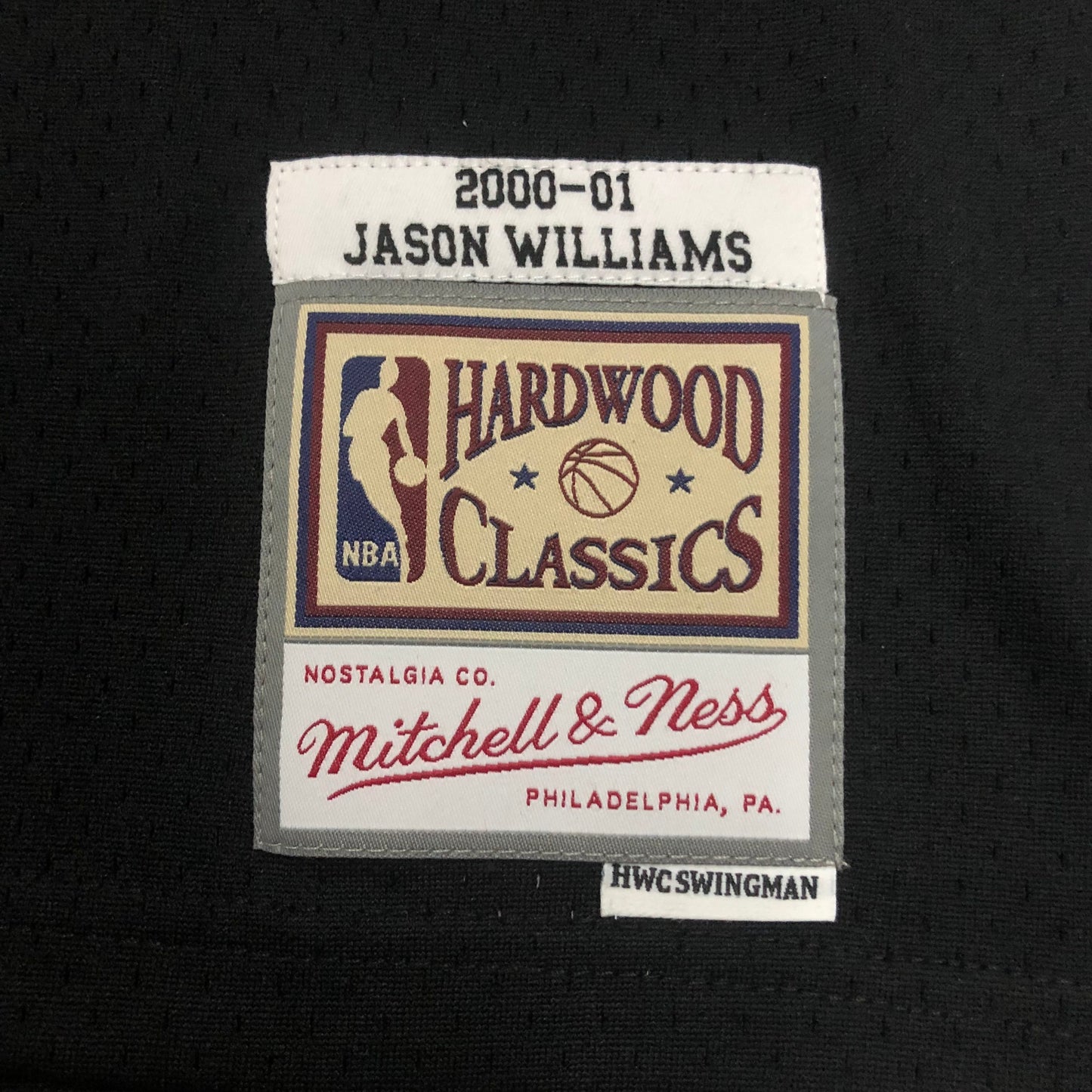 Jason Williams - Kings Jersey - Hardwood Classics 2000/01 Swingman Negra