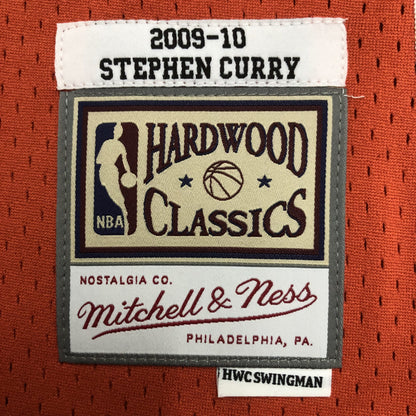 Stephen Curry - Warriors Jersey - Hardwood Classics 2009/10 Swingman Naranja