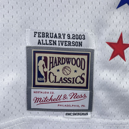 Allen Iverson - All-Star Eastern Jersey - Hardwood Classic 2003 Swingman