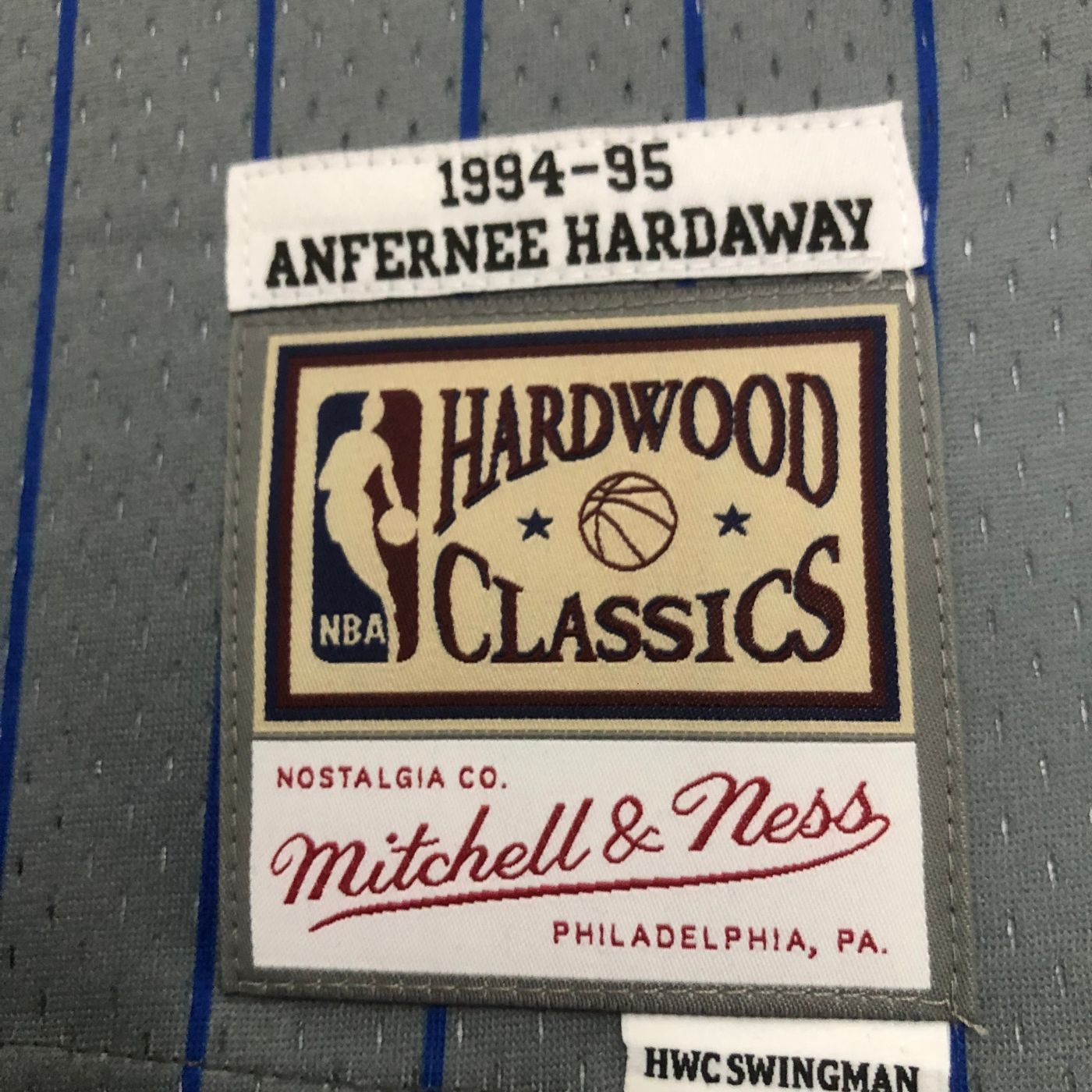 Anfernee Hardaway - Magic Jersey - Hardwood Classics 1994/95 Swingman Gris