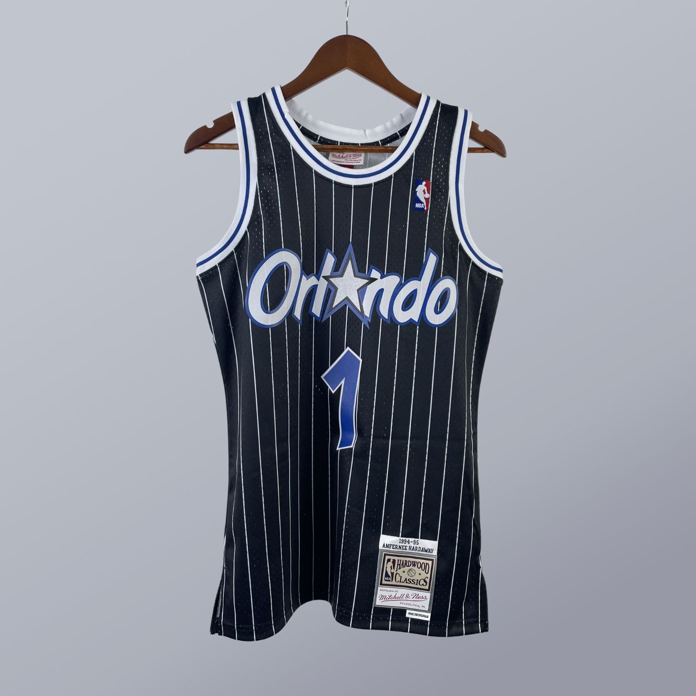 Anfernee Hardaway - Magic Jersey - Hardwood Classics 1994/95 Swingman Negra