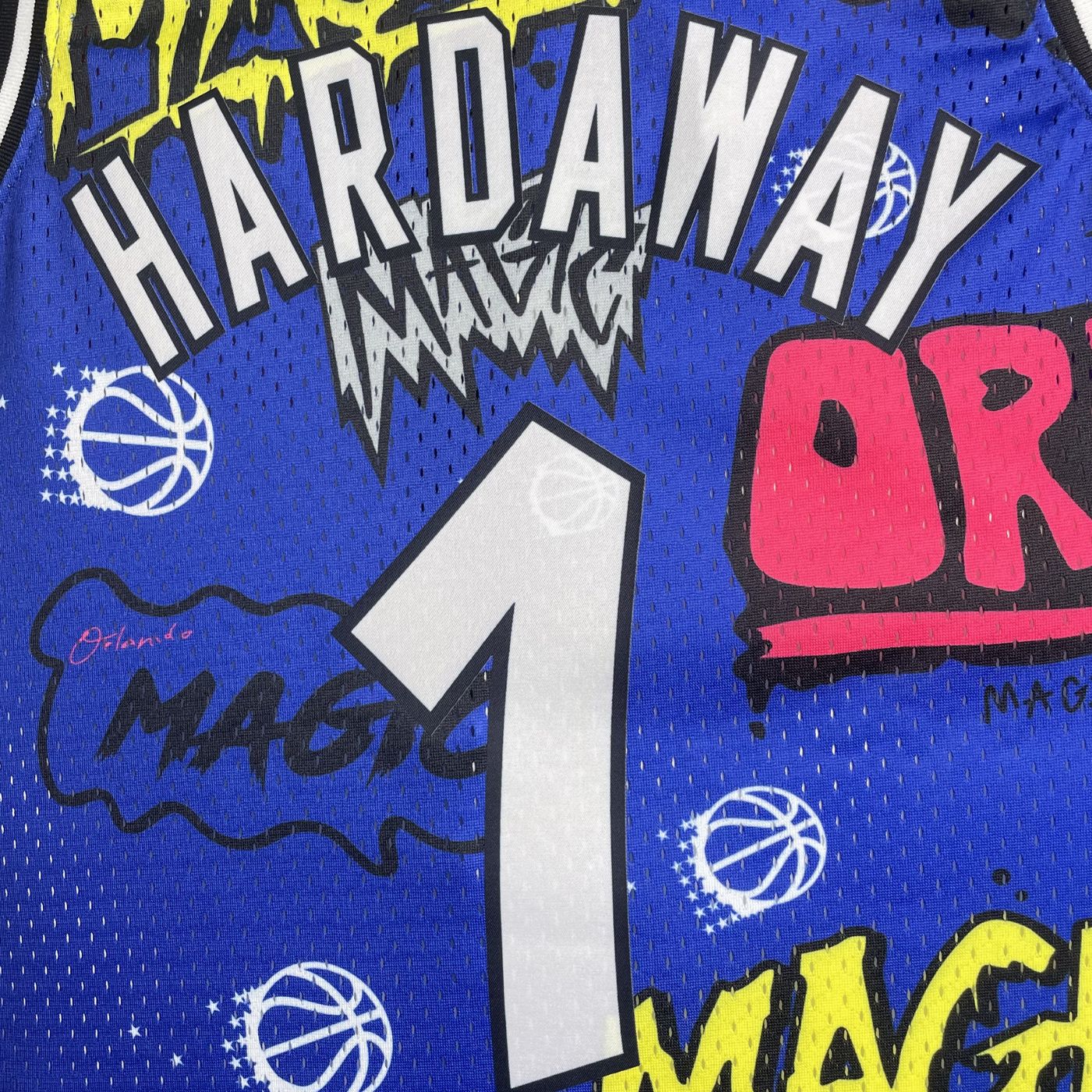 Anfernee Hardaway - Magic Jersey - Hardwood Classics 1994/95 Swingman Slap Stickers