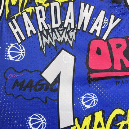 Anfernee Hardaway - Magic Jersey - Hardwood Classics 1994/95 Swingman Slap Stickers