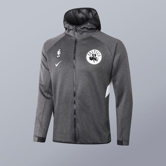 Buzo Deportivo Boston Celtics Black & White