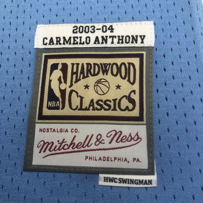 Carmelo Anthony - Nuggets Jersey - Hardwood Classics 2003/04 Swingman Celeste