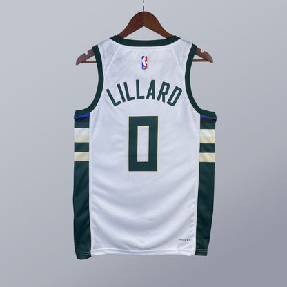 Damian Lillard - Bucks Jersey - Association Edition Swingman 2023/24