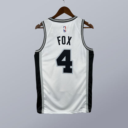 De'Aaron Fox – Spurs Jersey – Association Edition Swingman 2024/25