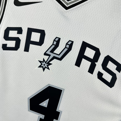 De'Aaron Fox – Spurs Jersey – Association Edition Swingman 2024/25