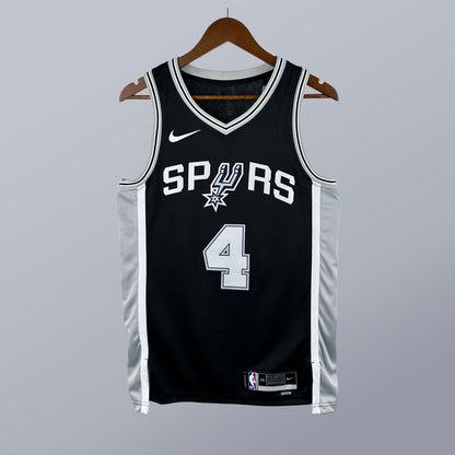 De'Aaron Fox – Spurs Jersey – Icon Edition Swingman 2024/25
