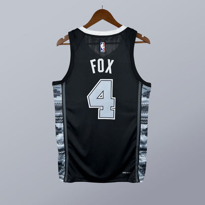 De'Aaron Fox – Spurs Jersey – Statement Edition Swingman 2024/25