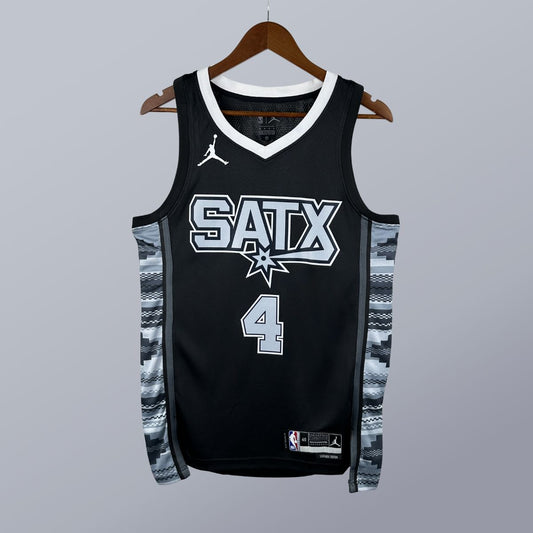 De'Aaron Fox – Spurs Jersey – Statement Edition Swingman 2024/25