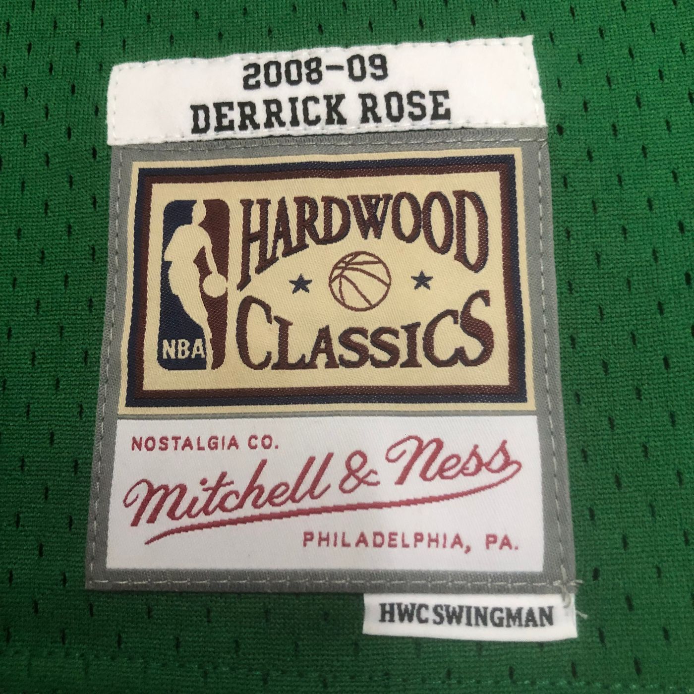 Derrick Rose - Bulls Jersey - Hardwood Classics 2008/09 Swingman Verde