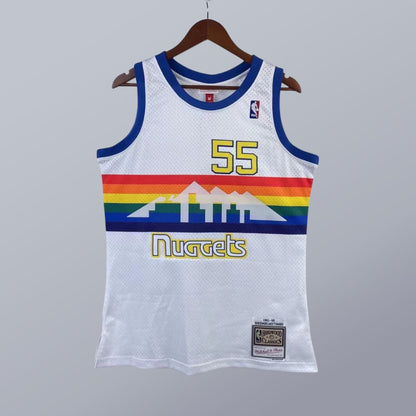 Dikembe Mutombo - Nuggets Jersey - Hardwood Classics 1991/92 Swingman Blanca