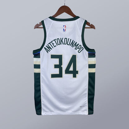 Giannis Antetokounmpo - Bucks Jersey - Association Edition Swingman 2023/24