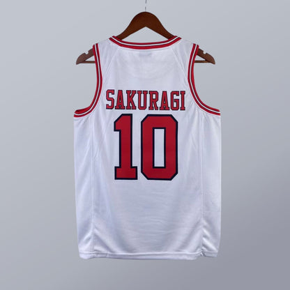 Hanamichi Sakuragi - Shohoku Jersey - Slam Dunk 1996/97 Blanca