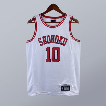 Hanamichi Sakuragi - Shohoku Jersey - Slam Dunk 1996/97 Blanca