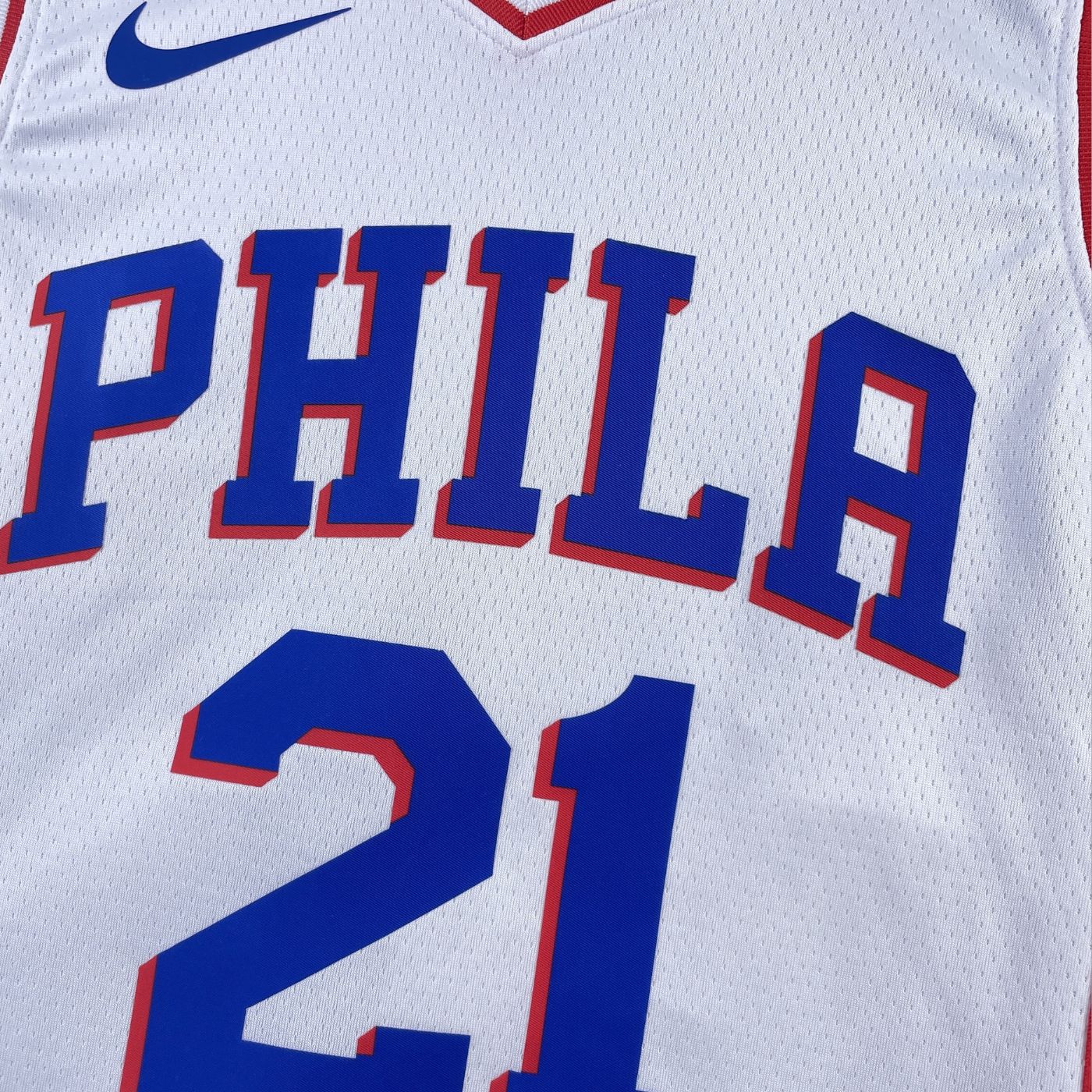 Joel Embiid - Seven Sixers Jersey - Association Edition Swingman 2023/24