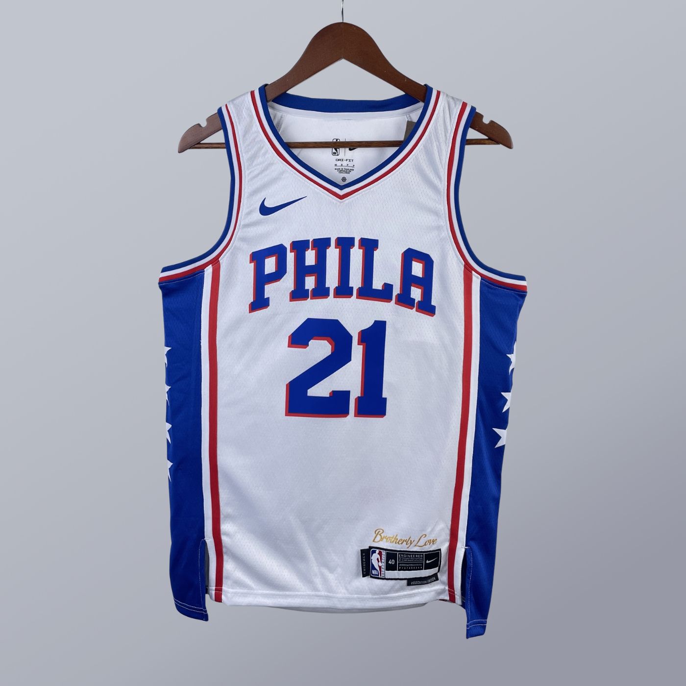 Joel Embiid - Seven Sixers Jersey - Association Edition Swingman 2023/24
