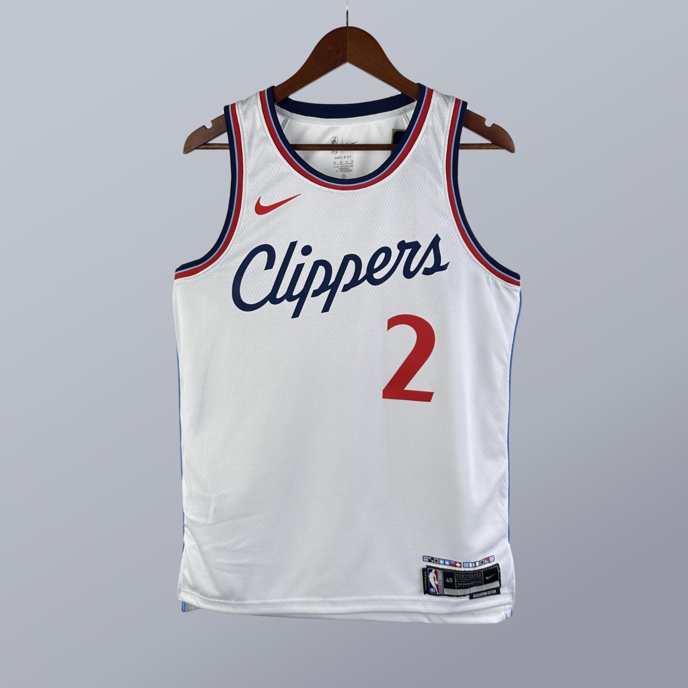 Kawhi Leonard - Clippers Jersey - Association Edition Swingman 2024/25