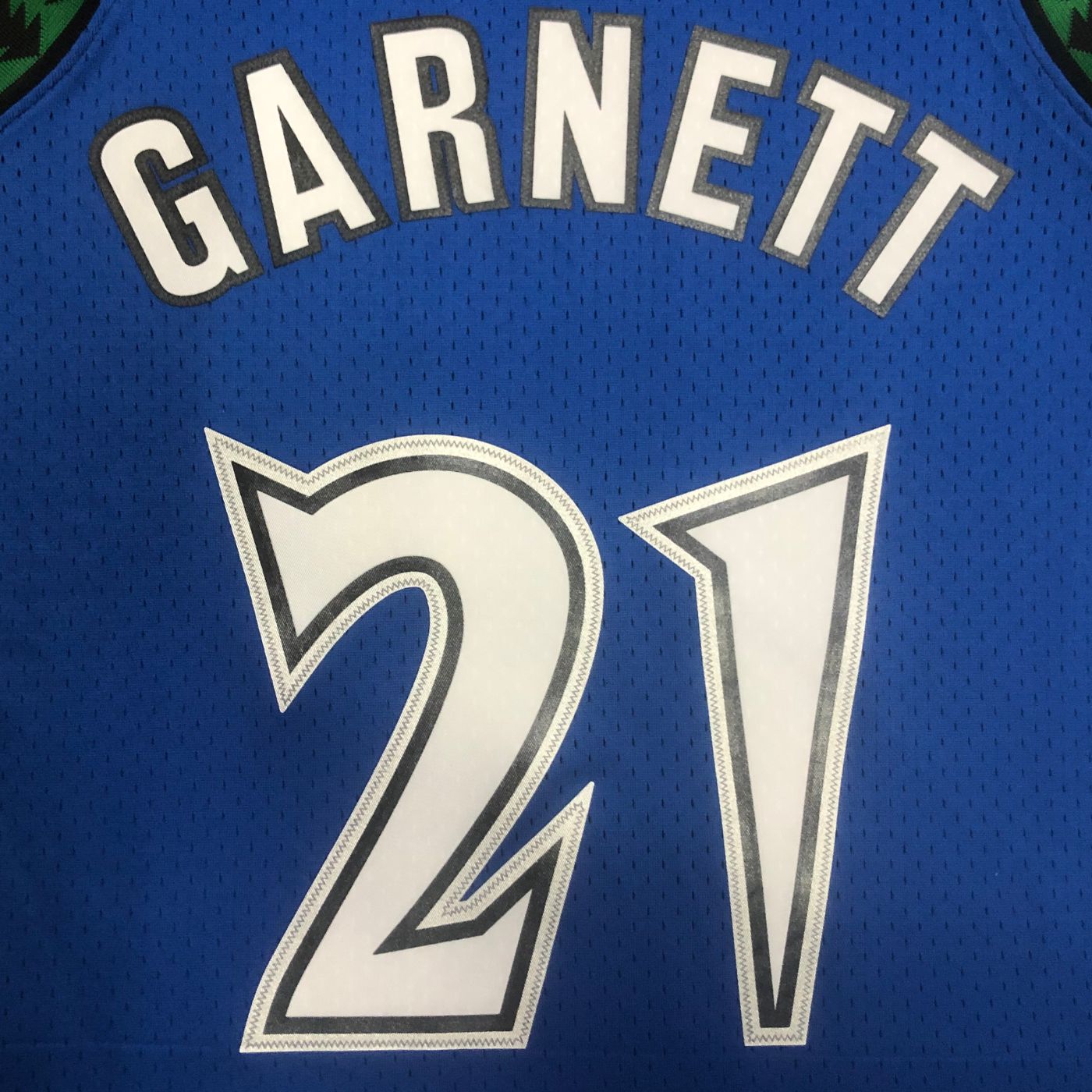 Kevin Garnett - Timberwolves Jersey - Hardwood Classics 2003/04 Swingman Azul