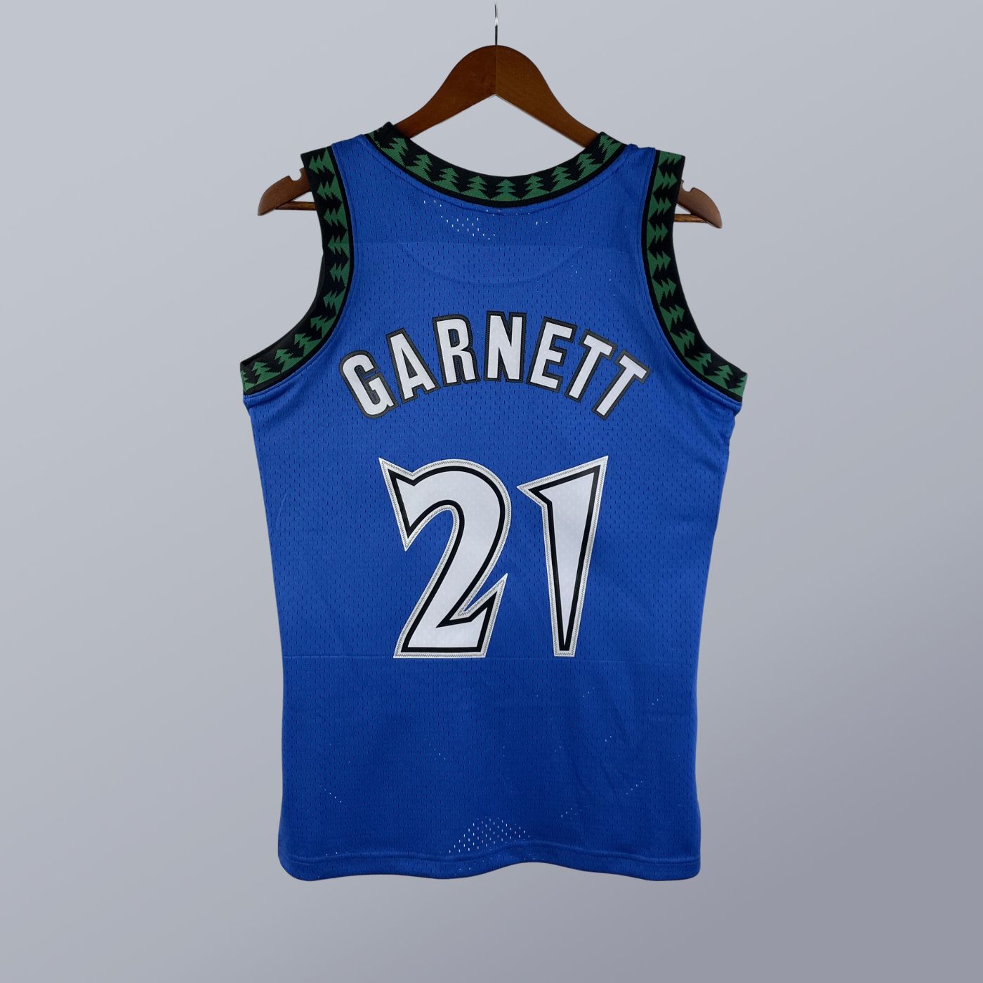 Kevin Garnett - Timberwolves Jersey - Hardwood Classics 2003/04 Swingman Azul