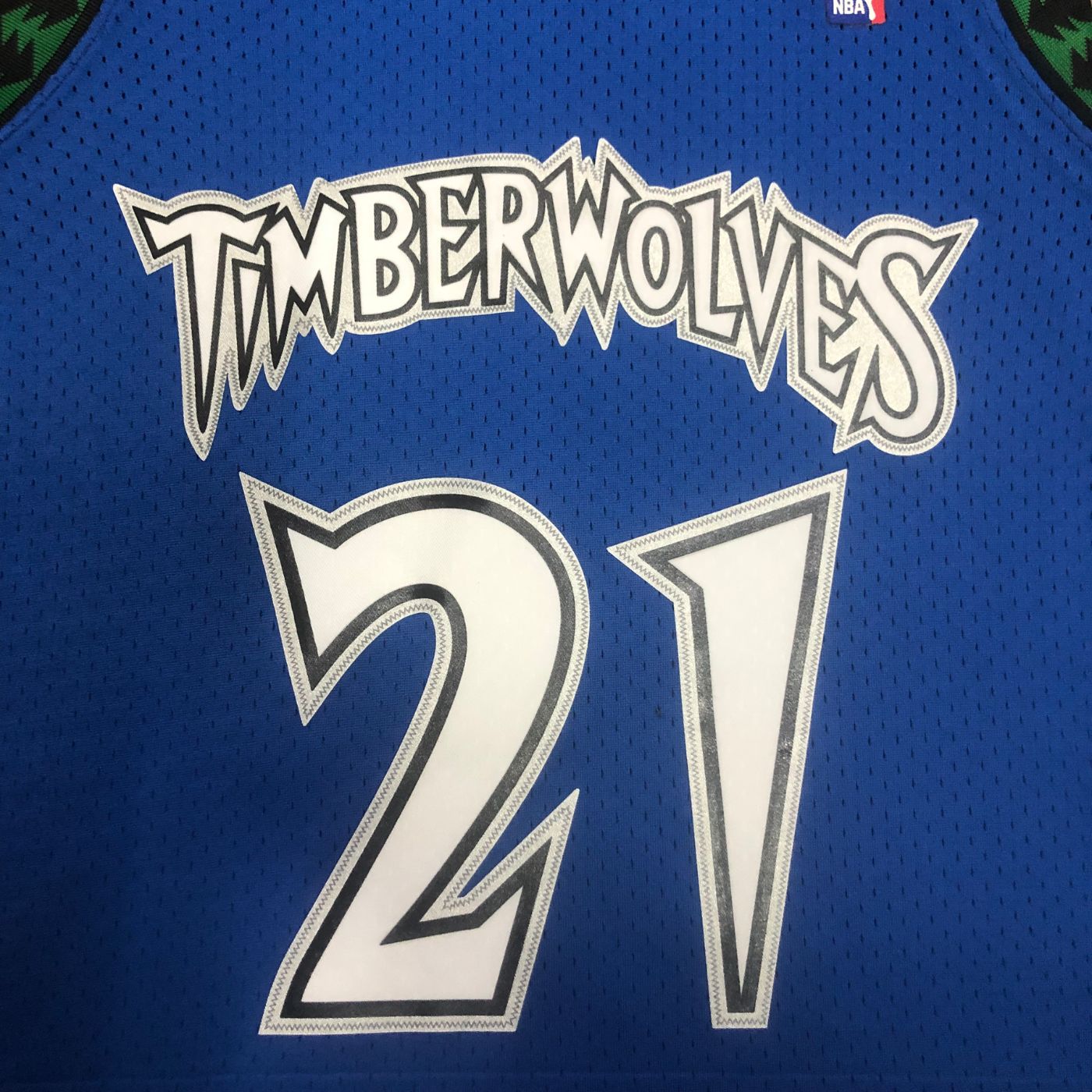 Kevin Garnett - Timberwolves Jersey - Hardwood Classics 2003/04 Swingman Azul