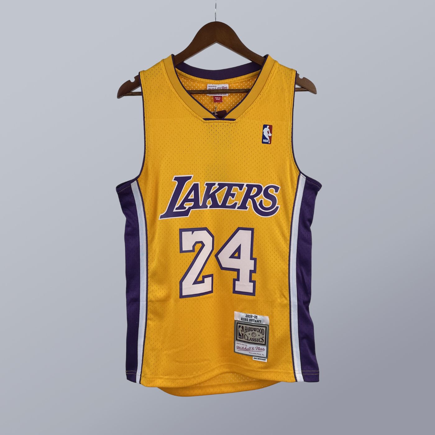Kobe Bryant - Lakers Jersey - Hardwood Classics 2008/09 Swingman Amarilla