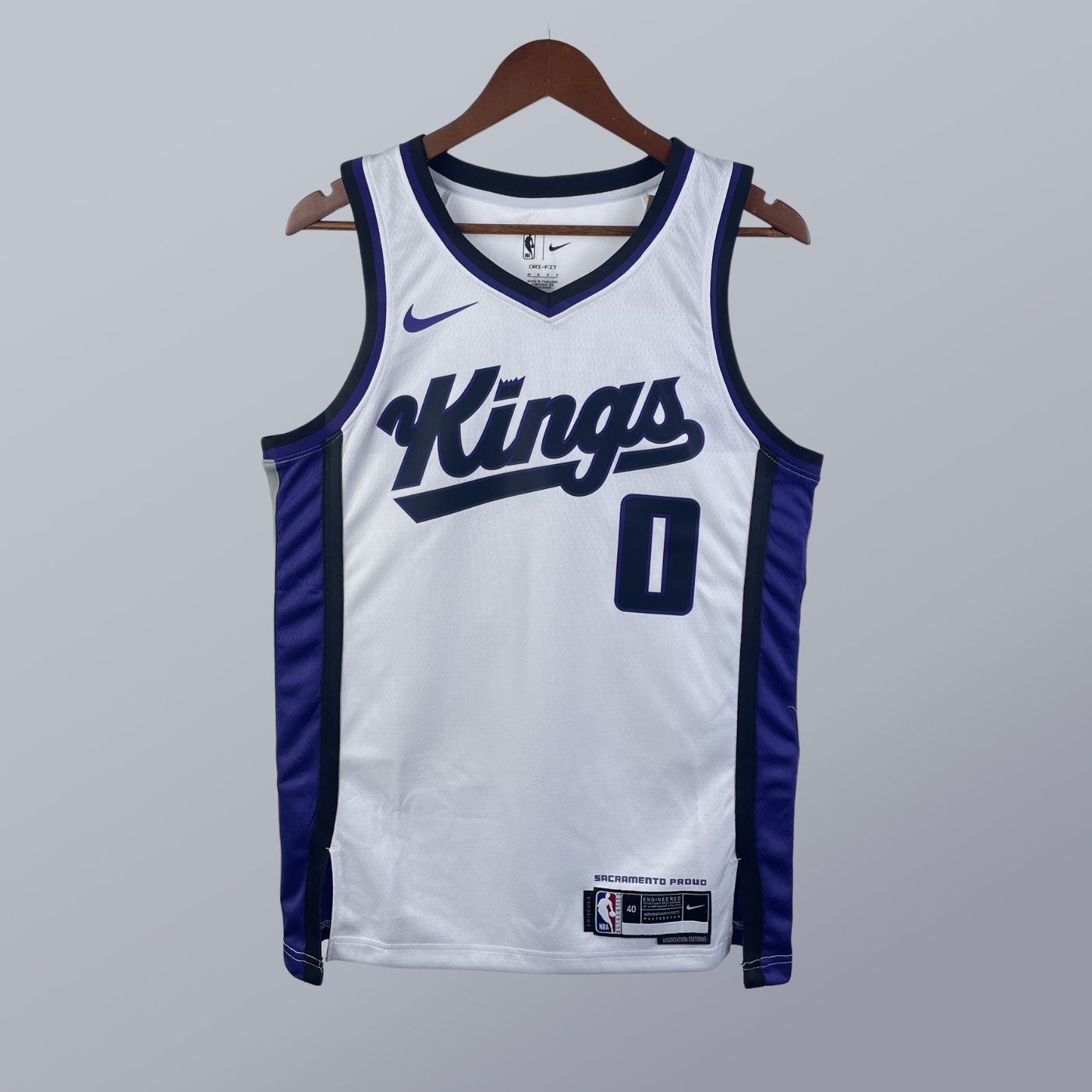 Malik Monk - Kings Jersey - Association Edition Swingman 2023/24