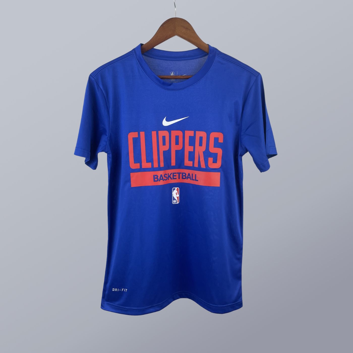 Manga Corta Pre-game Style – Clippers Jersey – Azul