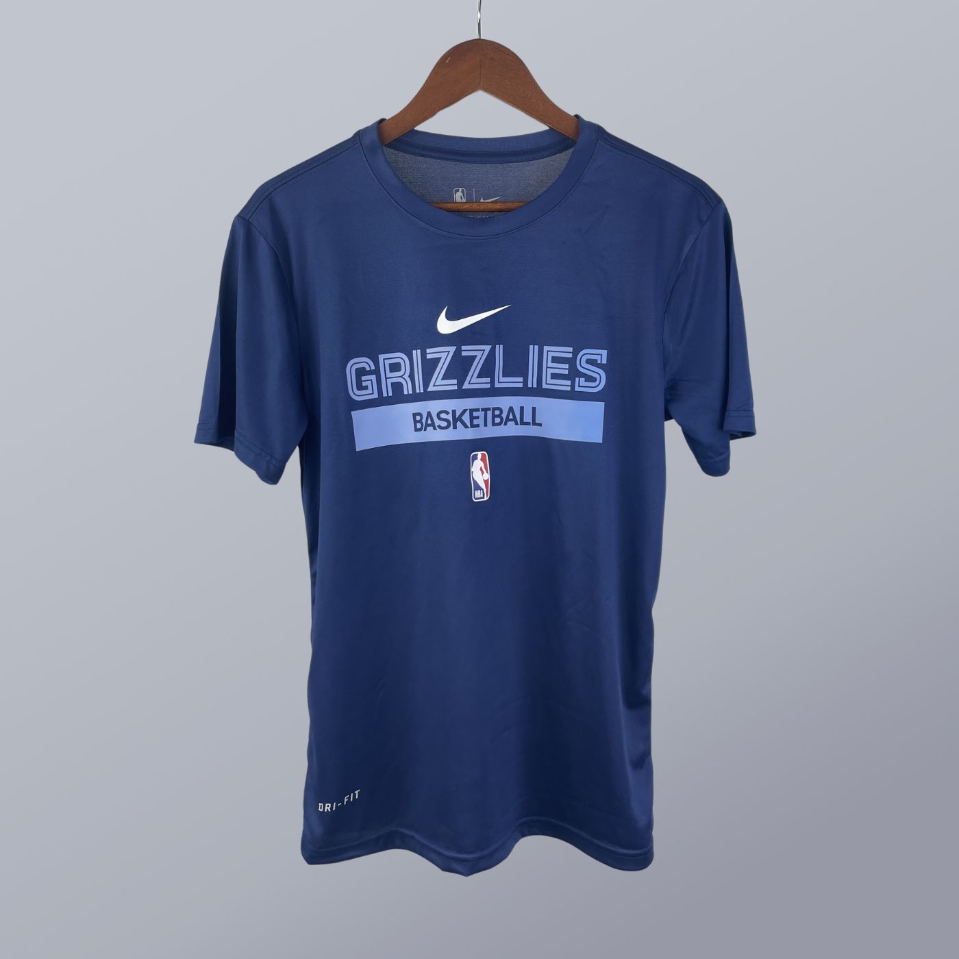 Manga Corta Pre-game Style – Grizzlies Jersey – Azul