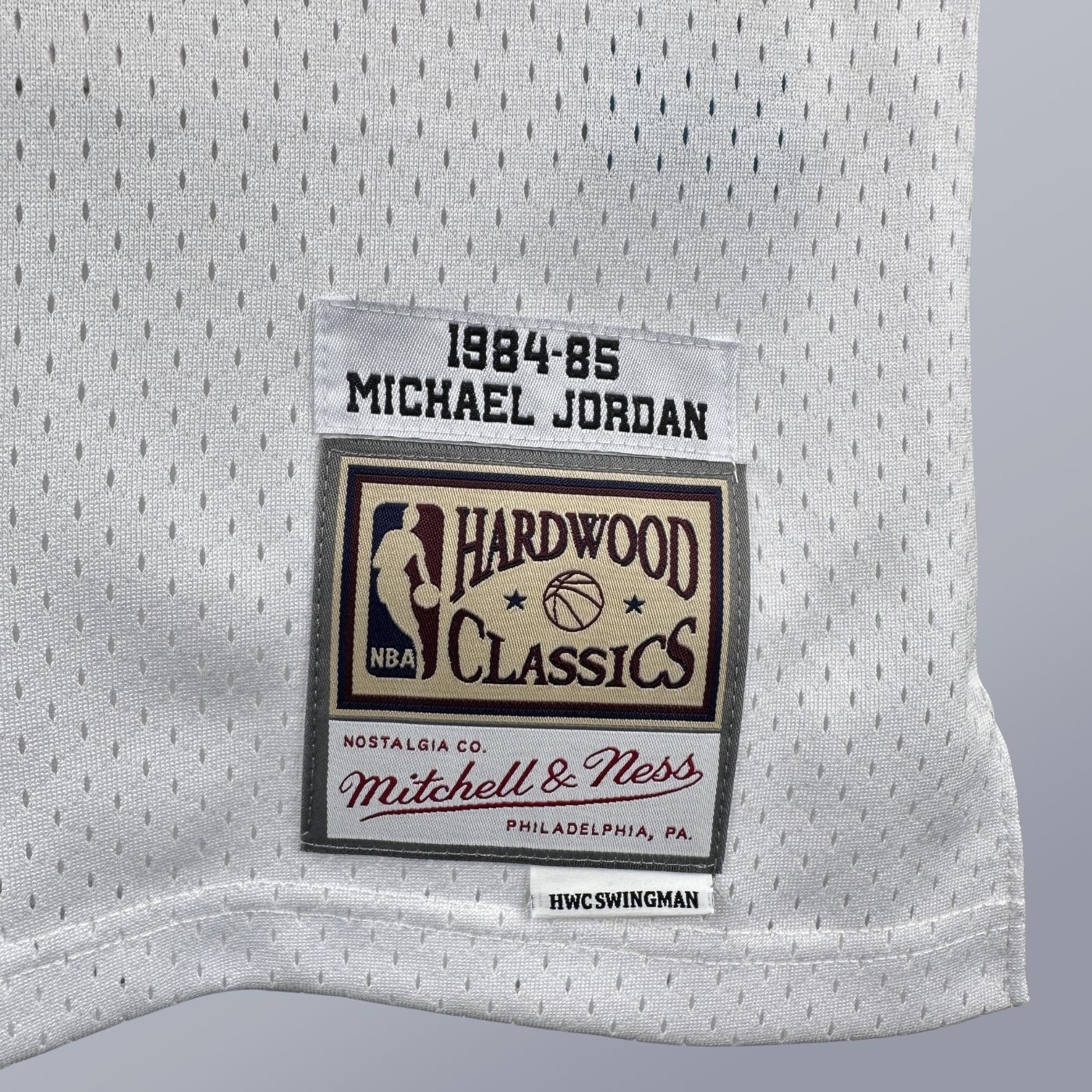 Michael Jordan - Bulls Jersey - Hardwood Classics 1984/85 Swingman Blanca