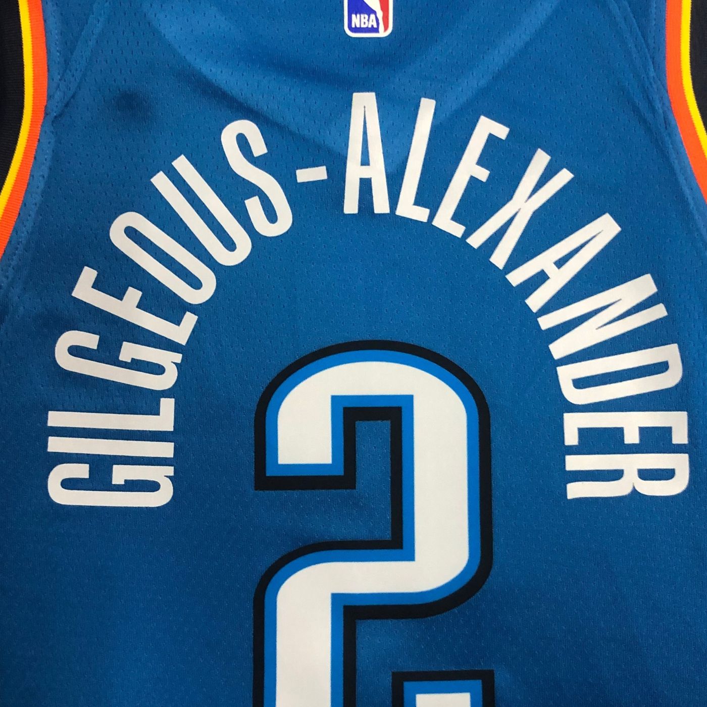 Shai Gilgeous-Alexander - Thunder Jersey - Icon Edition Swingman 2023/24