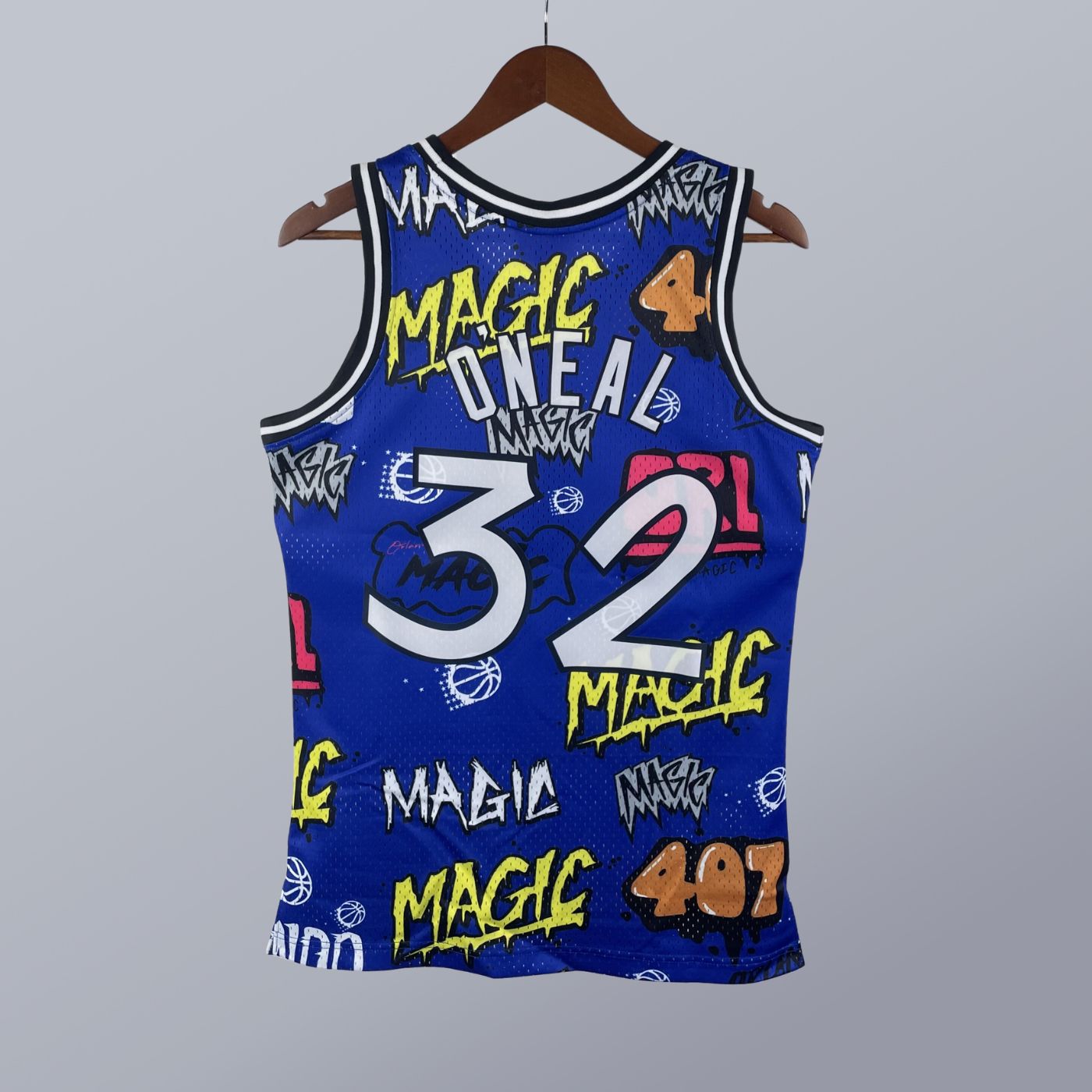 Shaquille O'Neal - Magic Jersey - Hardwood Classics 1994/95 Swingman Slap Stickers