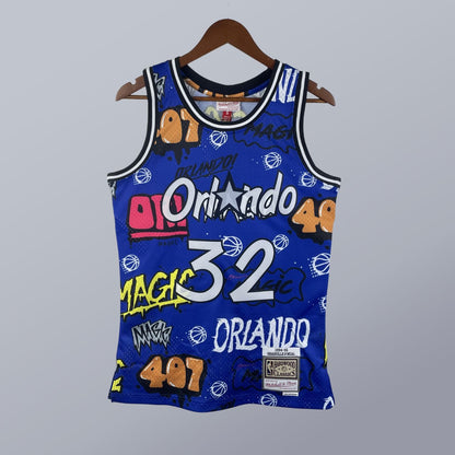 Shaquille O'Neal - Magic Jersey - Hardwood Classics 1994/95 Swingman Slap Stickers