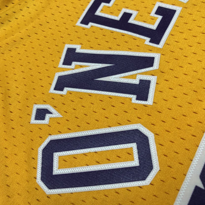 Shaquille O'Neal - Lakers Jersey - Hardwood Classics 1996/97 Swingman Amarilla