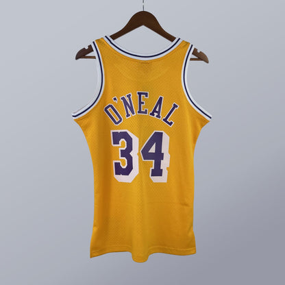 Shaquille O'Neal - Lakers Jersey - Hardwood Classics 1996/97 Swingman Amarilla
