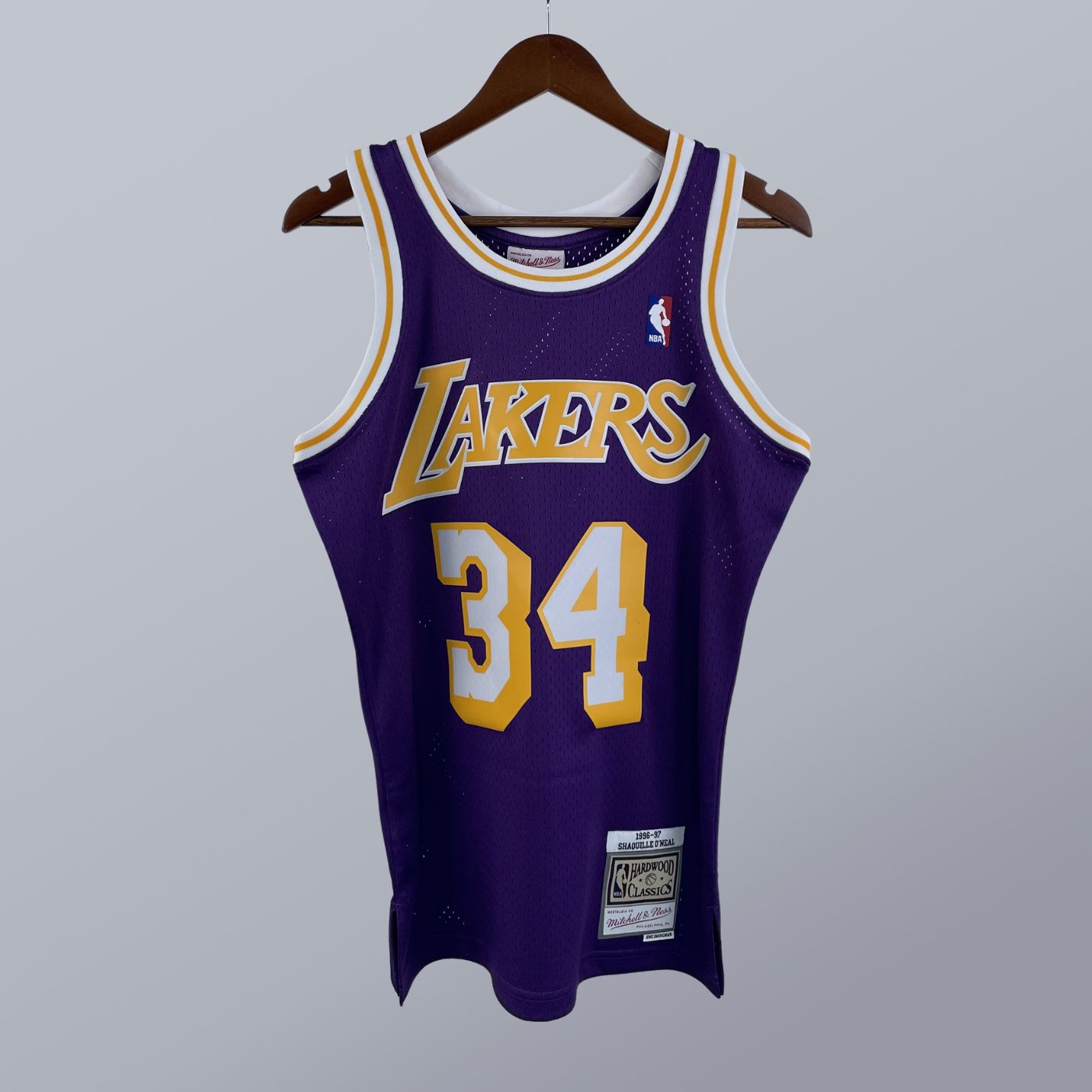 Shaquille O'Neal - Lakers Jersey - Hardwood Classics 1996/97 Swingman Morada
