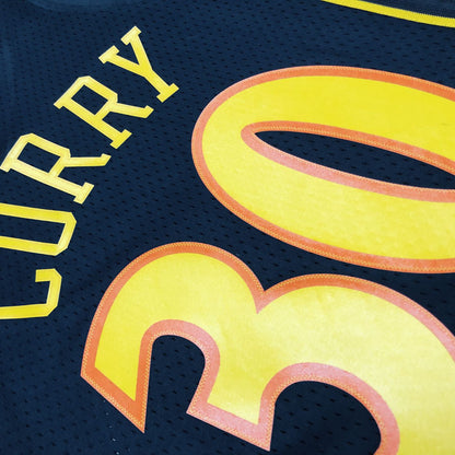 Stephen Curry - Warriors Jersey - Hardwood Classics 2009/10 Swingman Azul
